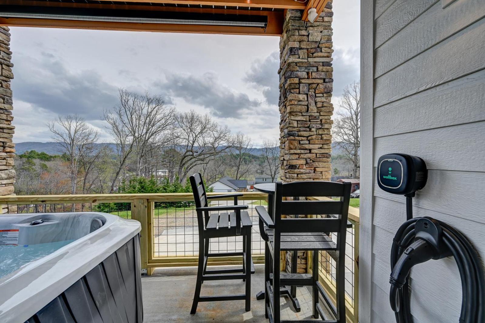 הוילה Weaverville Mon Tresor, Modern Mountain Views With Deck מראה חיצוני תמונה